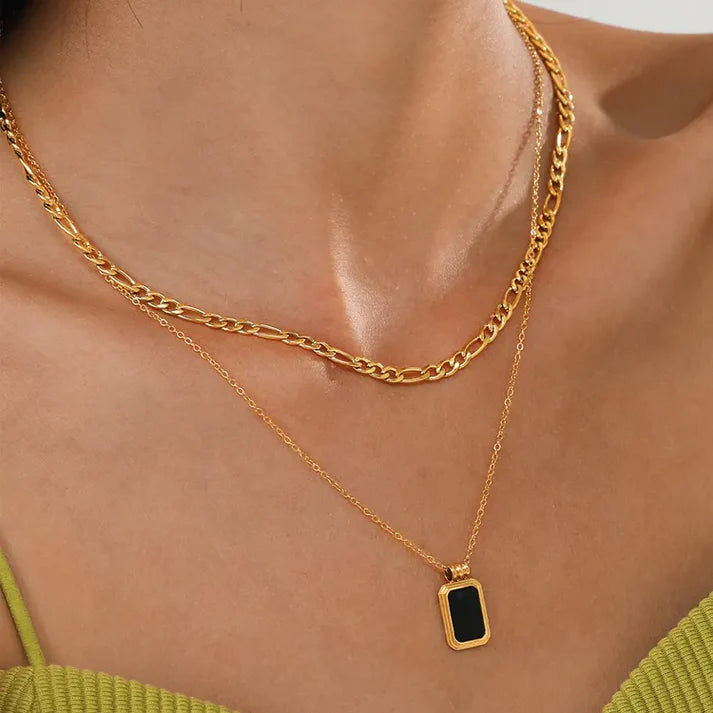 Black Void Anti-Turnish Necklace